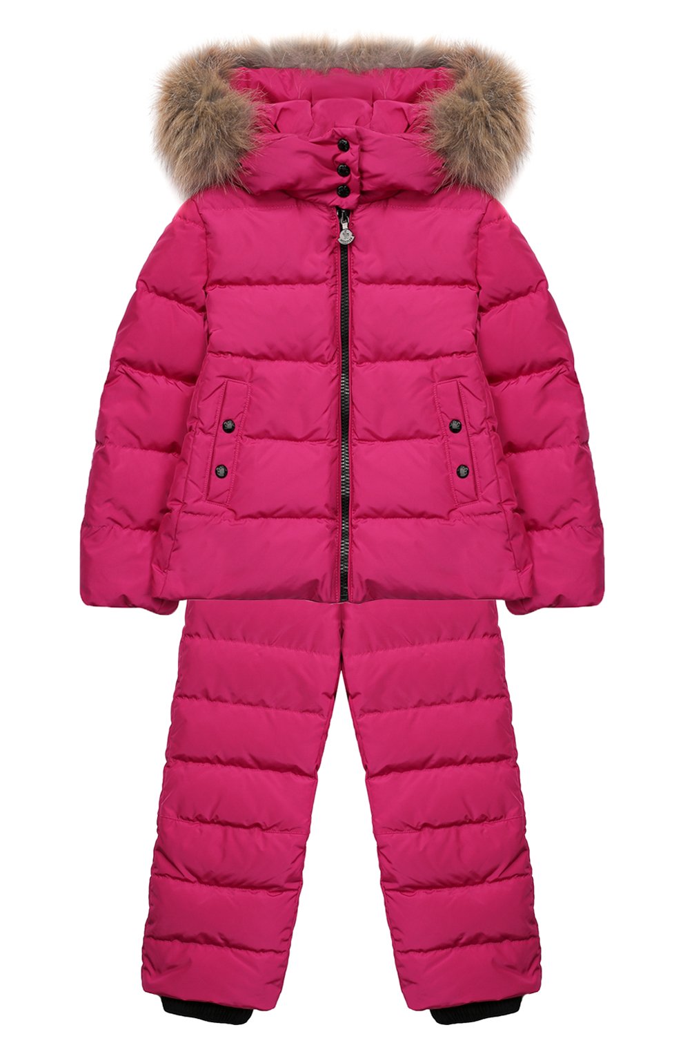 Комплект из комбинезона и куртки nantua MONCLER фуксия цвета по цене 105500 руб., арт. E2-954-75329-15-57244/4-6A, фото 1 Комплект из комбинезона и куртки nantua MONCLER, арт. E2-954-75329-15-57244/4-6A, фото 1