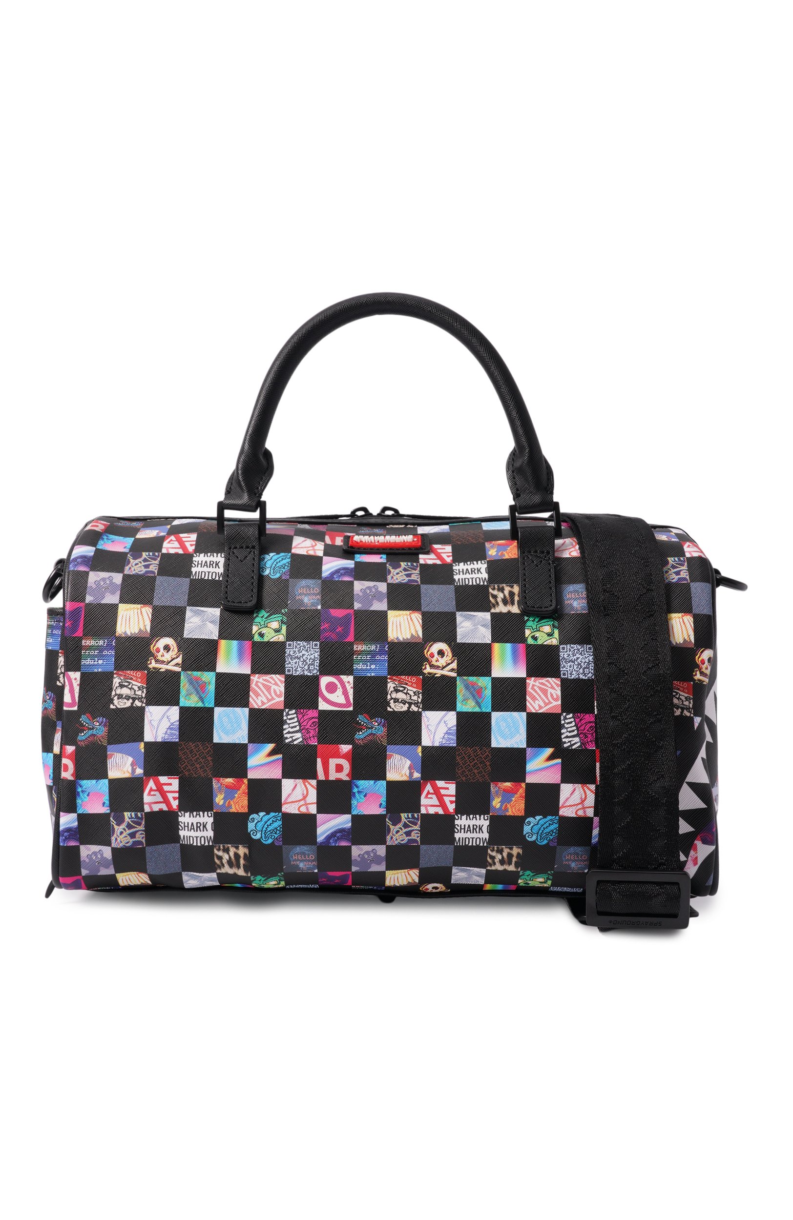 Дорожная сумка SPRAYGROUND, арт. 910D9439NSZ/CRAZY CHECK MINI DUFFLE, фото 4