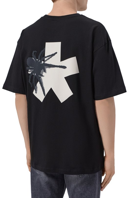 Хлопковая футболка Comme des Fuckdown CFABM02001 Чёрный  CFABM02001 Фото 4