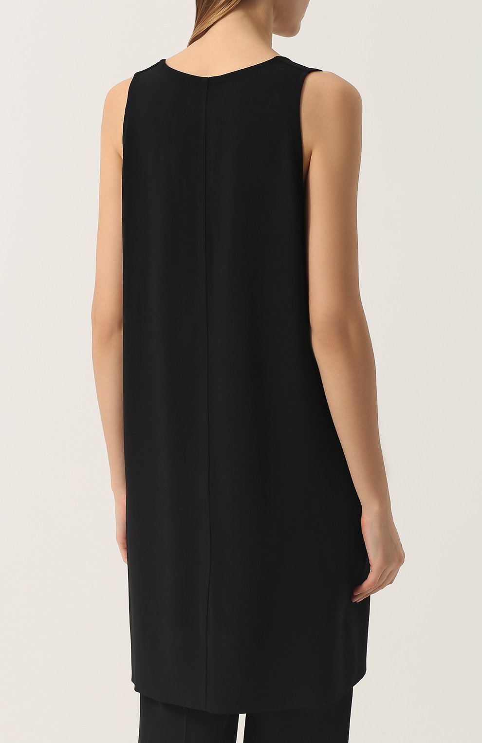 Удлиненный топ прямого кроя RICK OWENS, арт. R0/17F7153/Y, фото 4