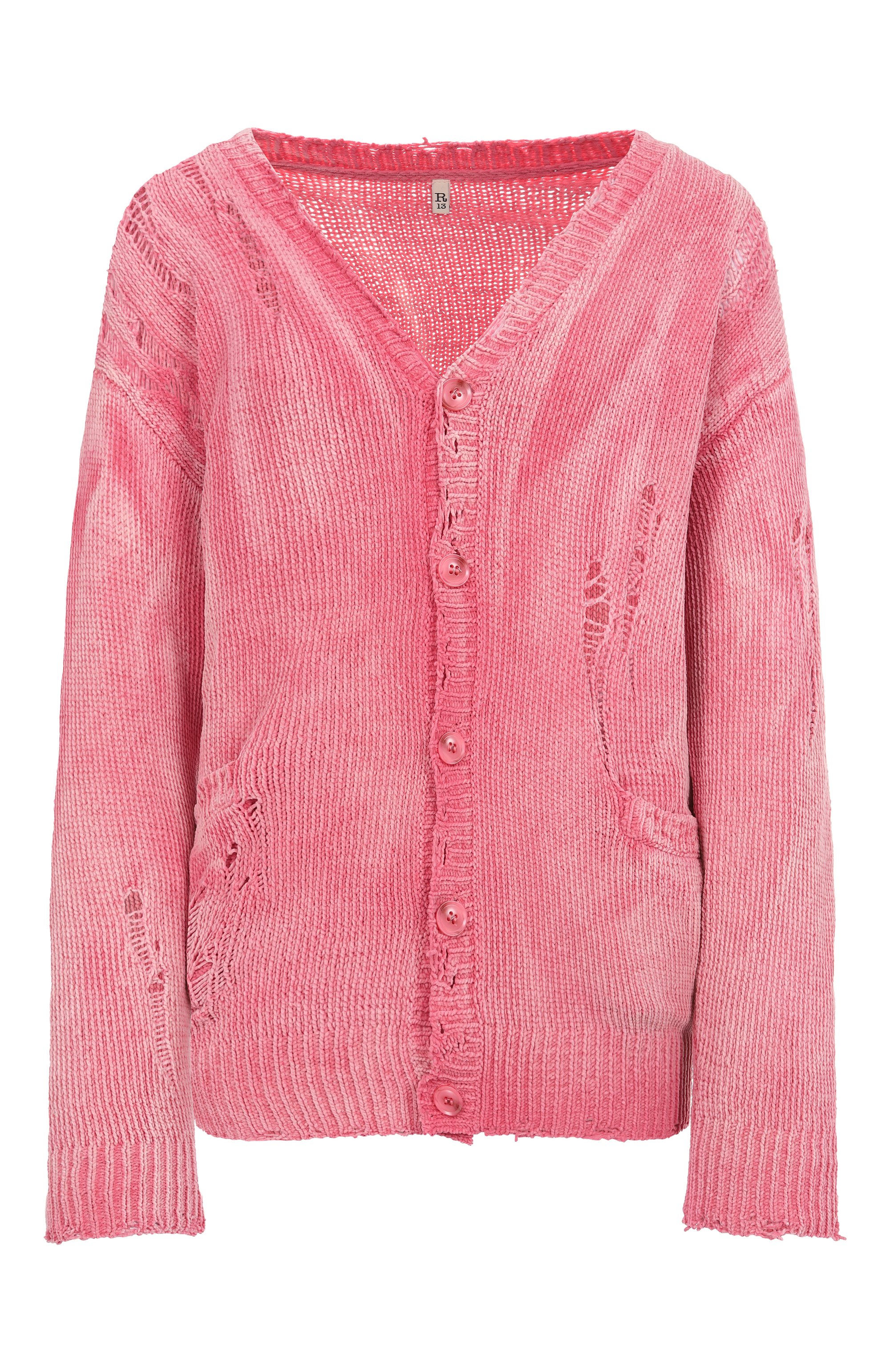 Хлопковый кардиган R13, арт. R13WY237-Y201B, фото 1