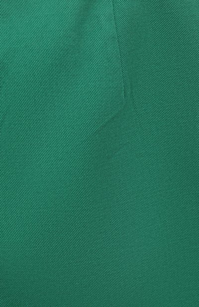 Джинсовые шорты TINYCOTTONS зеленого цвета по цене 8700 руб., арт. SS23-186, фото 3 Джинсовые шорты TINYCOTTONS, арт. SS23-186, фото 3