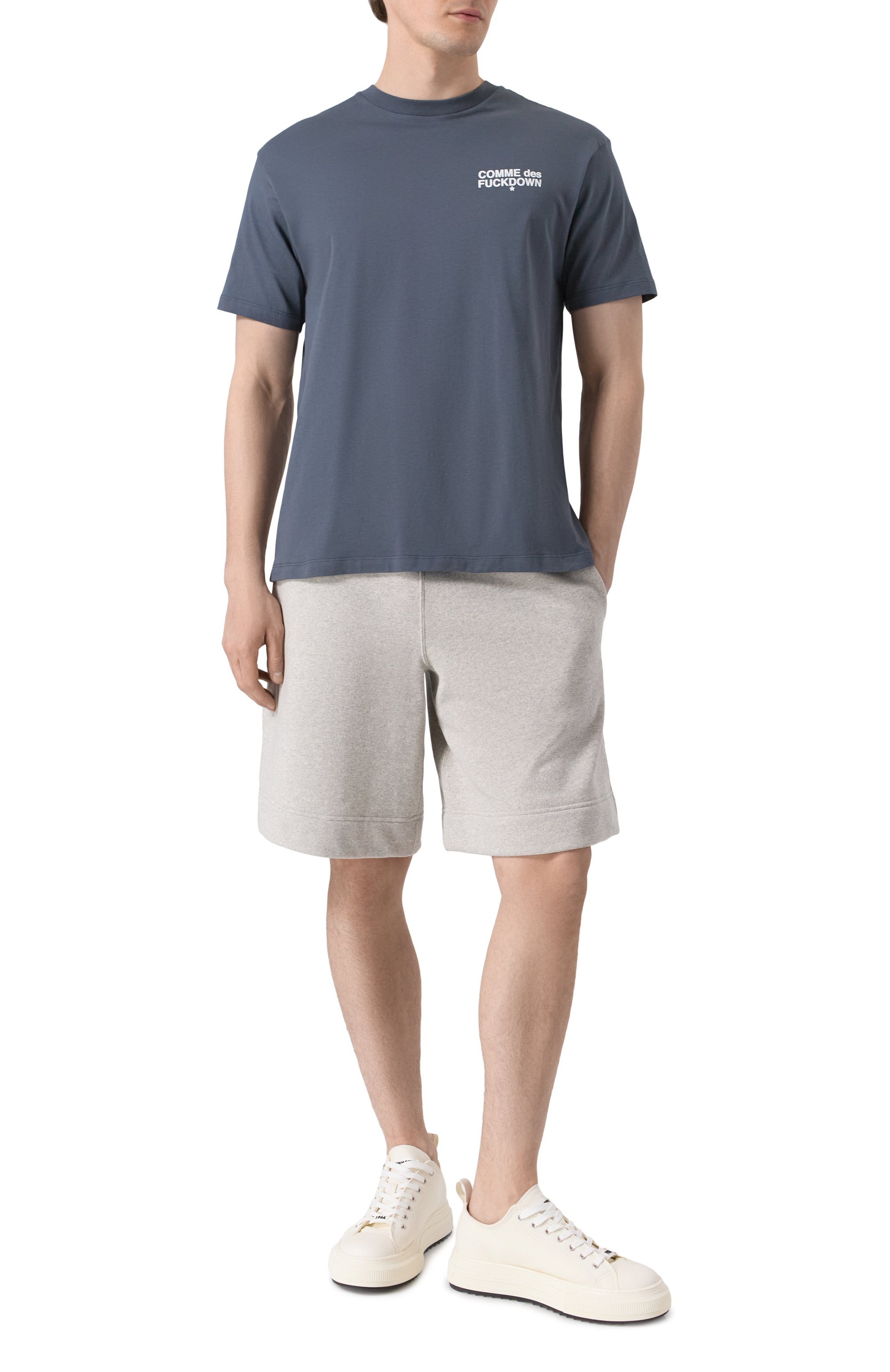 Хлопковая футболка COMME DES FUCKDOWN, арт. CFABM01506, фото 2