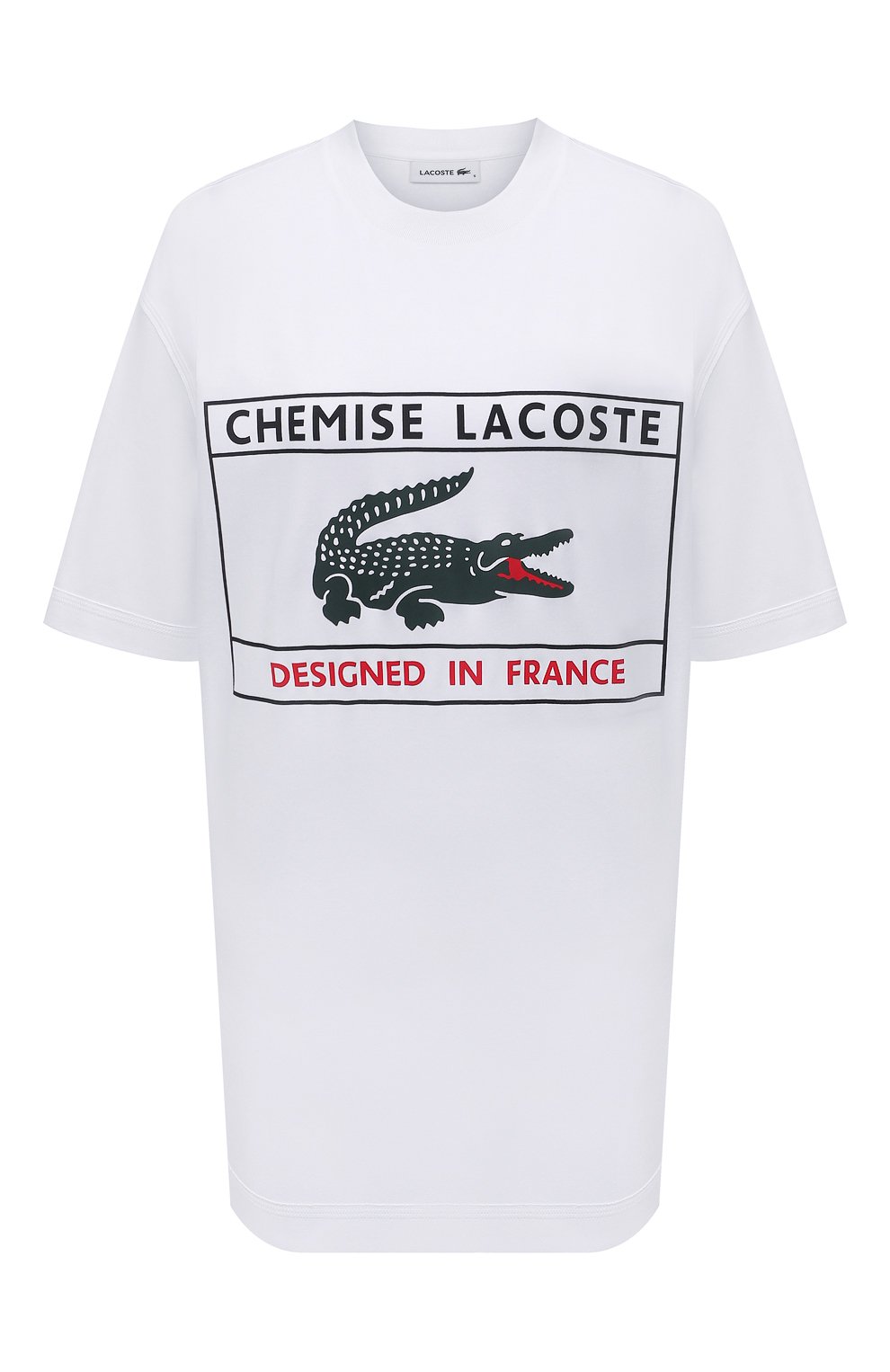 Хлопковая футболка LACOSTE, арт. TH0242001, фото 1
