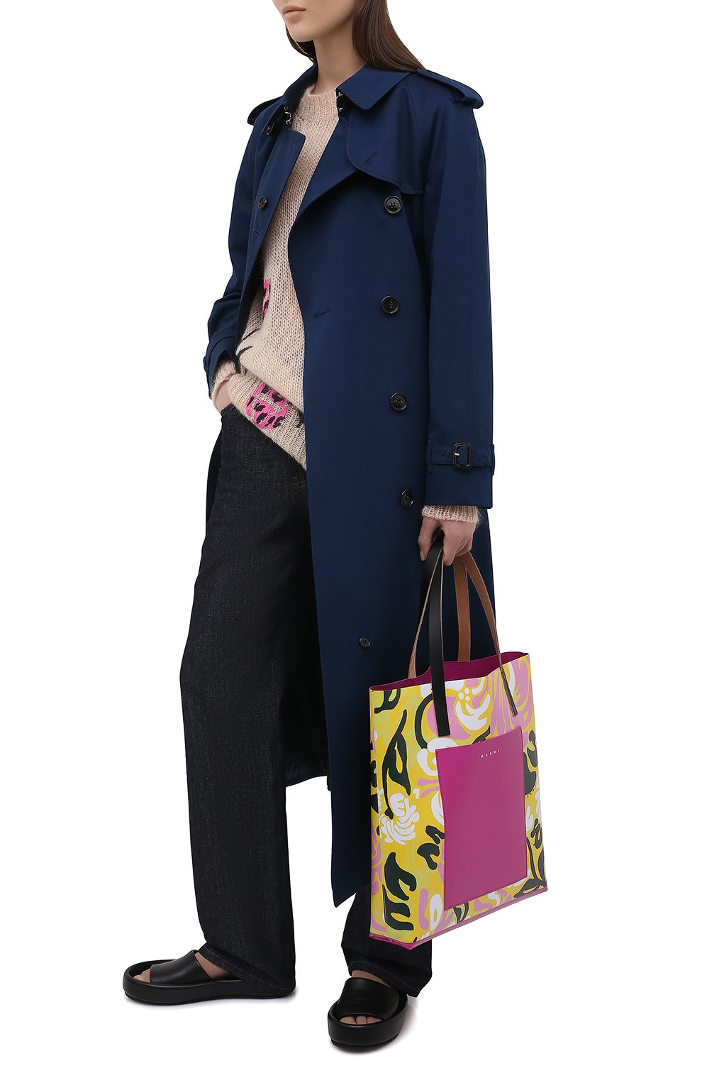 Хлопковый тренч BURBERRY, арт. 8038294, фото 2