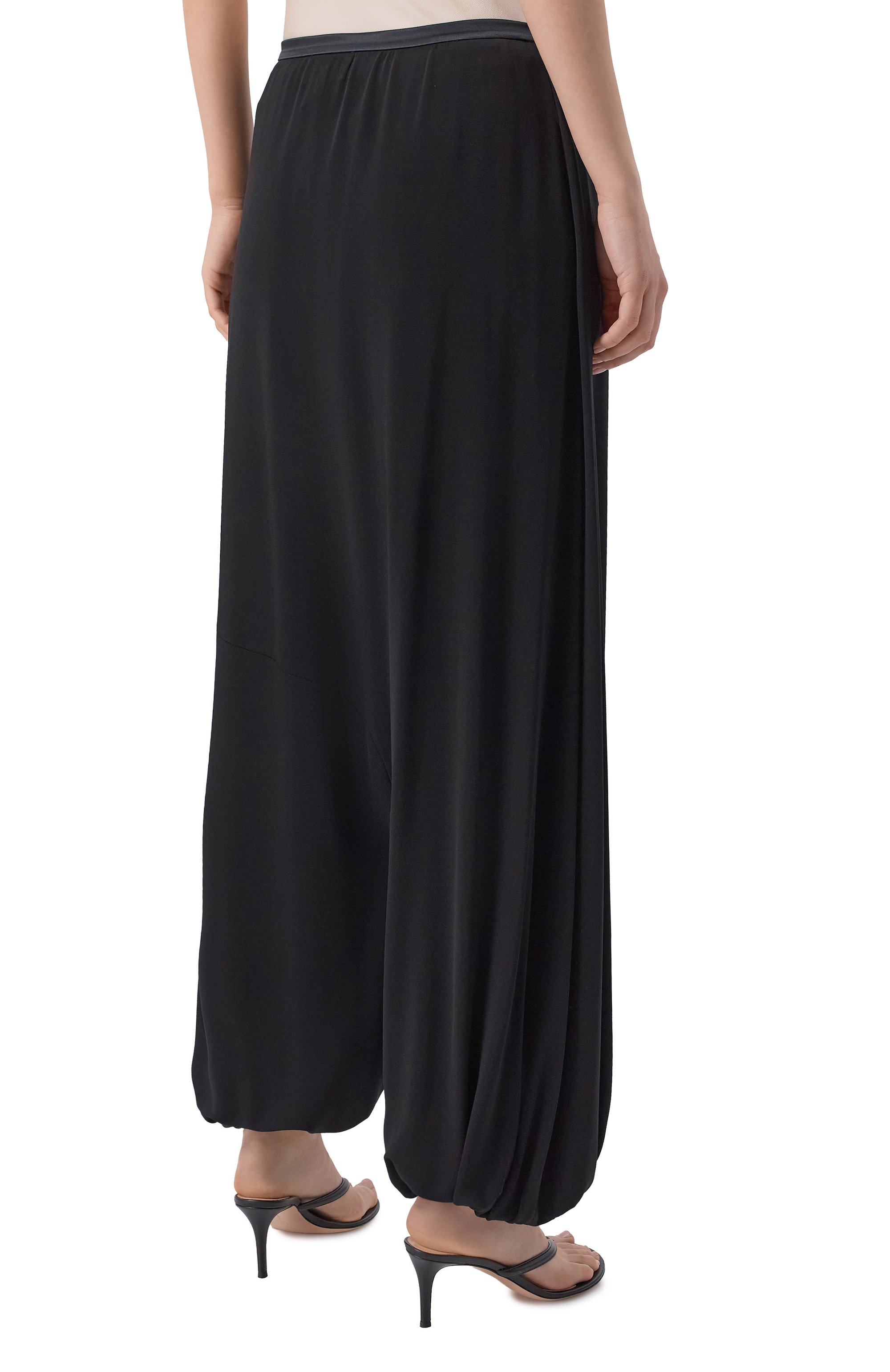 Джоггеры из вискозы EMPORIO ARMANI, арт. EW004432/AF14054, фото 4