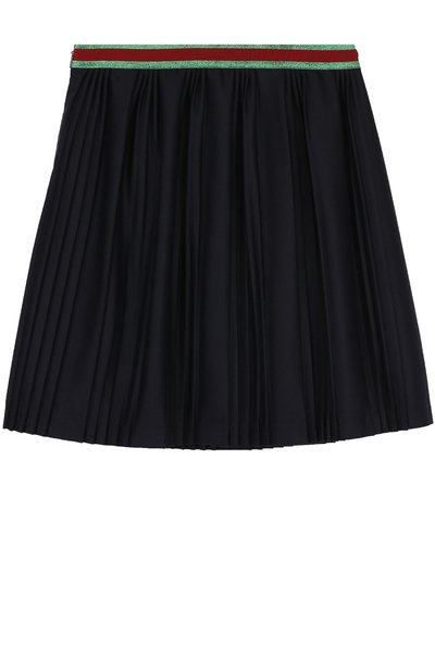 Плиссированная юбка с контрастным поясом GUCCI, арт. 477751/XBC07, фото 2