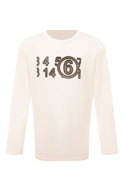 Хлопковый лонгслив MM6, арт. S52GC0278/S24312, фото 1