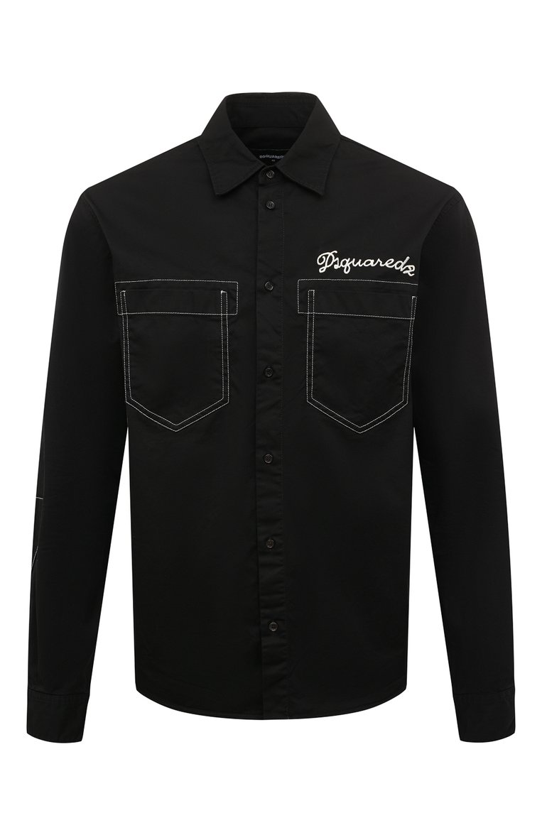 Хлопковая рубашка DSQUARED2, арт. S74DM0738/S35175, фото 1