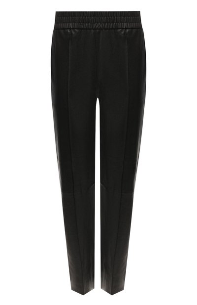 Женские кожаные легинсы SPRWMN, арт. J0G-006-L/SLIM J0GGER WITH P0CKETS