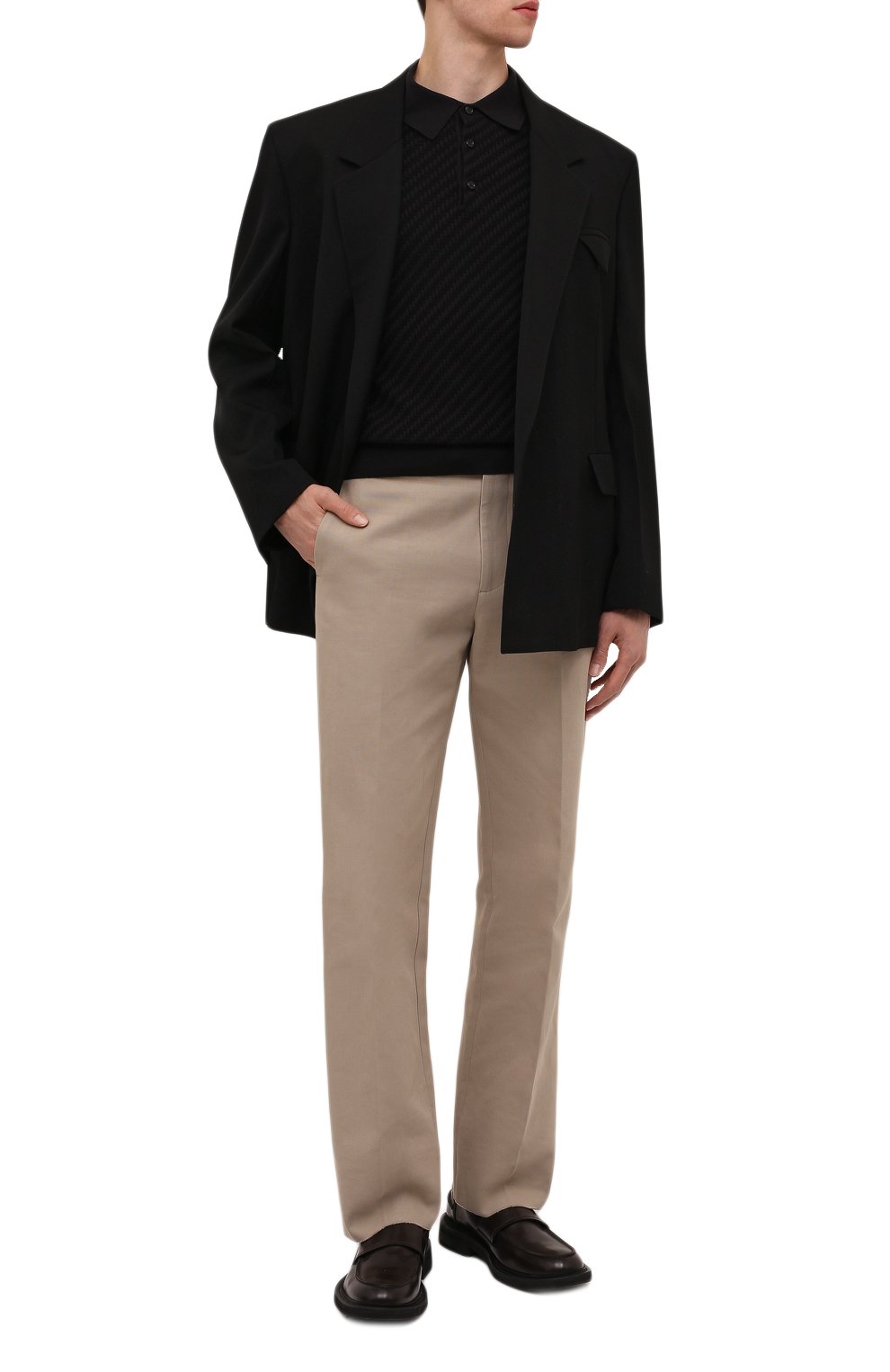 Поло из хлопка и шелка BRIONI, арт. UMR200/P1K02, фото 2