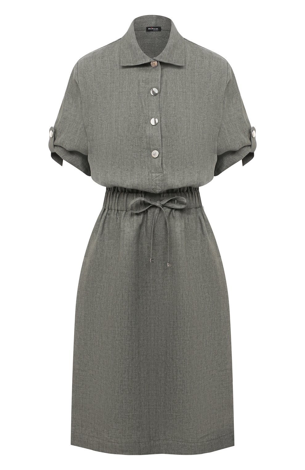 Льняное платье KITON, арт. D49305K09T41, фото 1