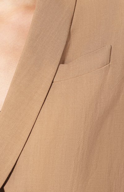 Жакет из смеси вискозы и льна BRUNELLO CUCINELLI, арт. MH1268978, фото 5
