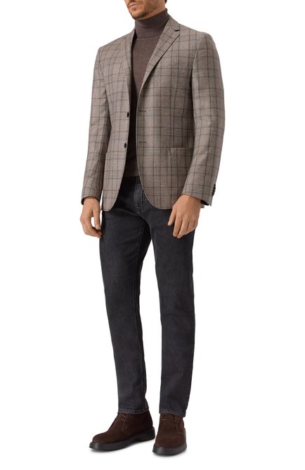 Мужской шерстяной пиджак CORNELIANI, арт. 266002-2616309