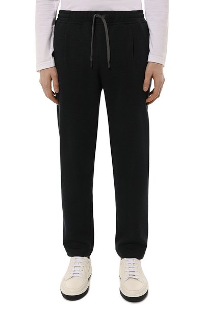 Брюки из шерсти и хлопка CAPOBIANCO, арт. 17M750.PL00., фото 3