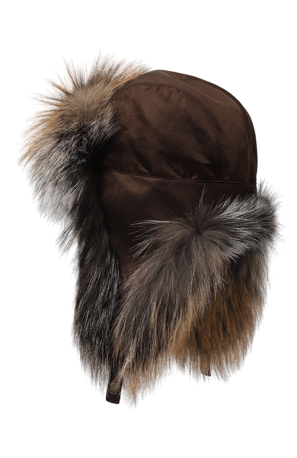 Шапка-ушанка с мехом лисы VICTORIA KUSENKOVA, арт. 330904466159, фото 2