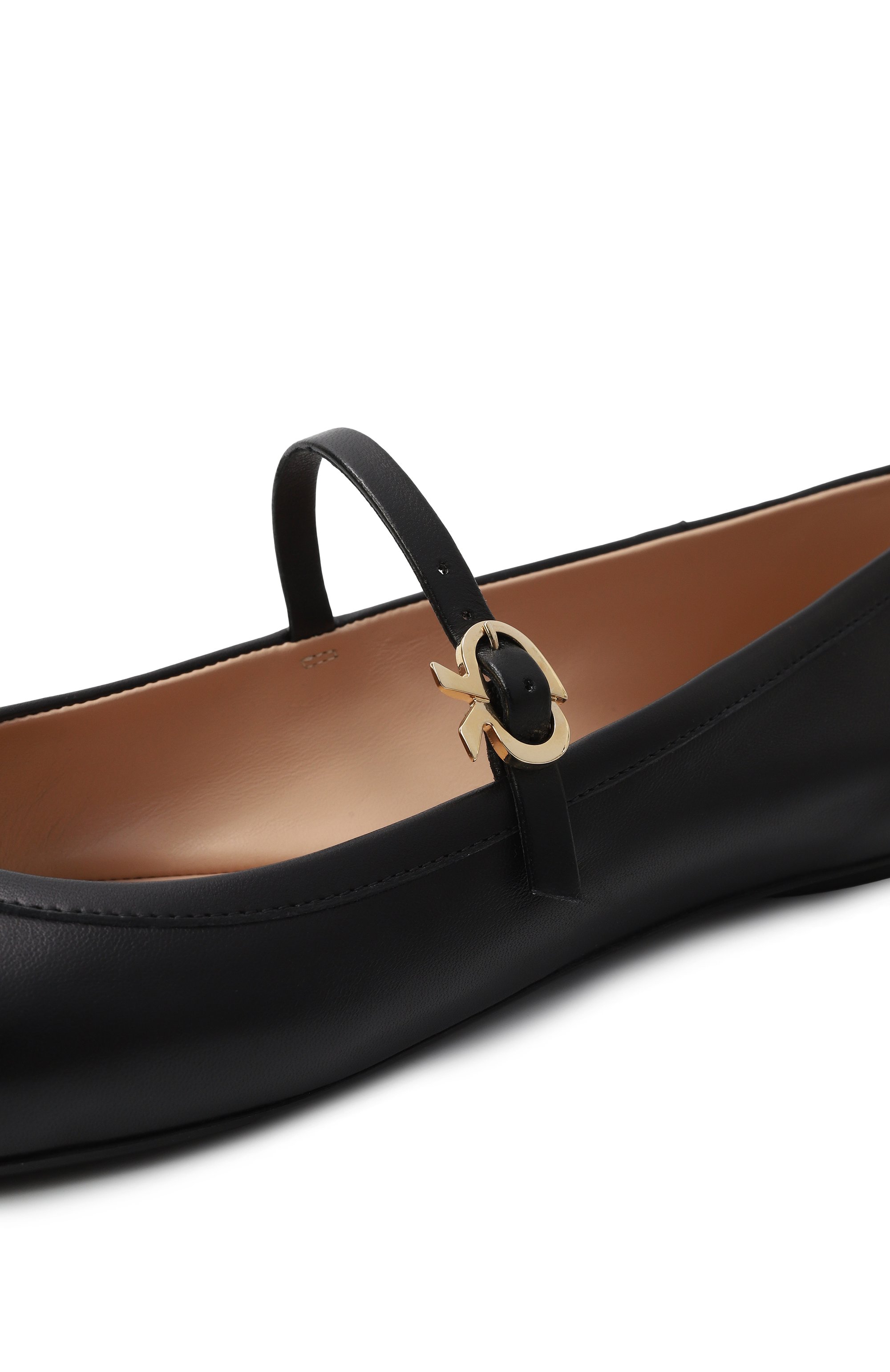 Кожаные балетки carla GIANVITO ROSSI, арт. G22223.05G0M.NAPNER0, фото 7