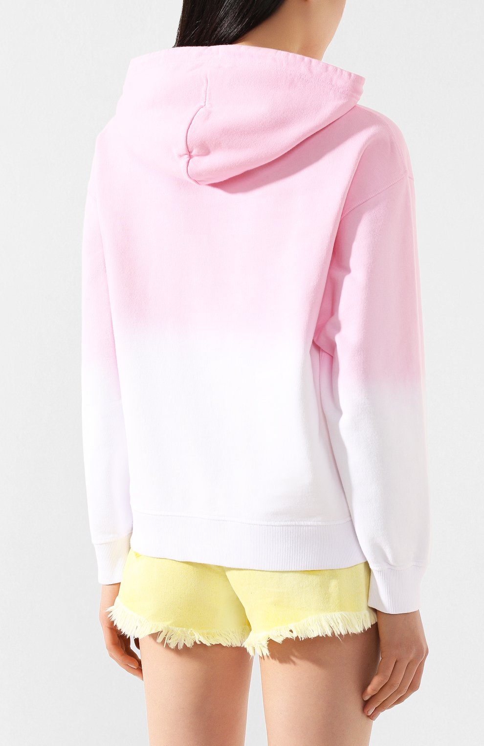Хлопковое худи KENZO розового цвета по цене 49950 руб., арт. FA52SW8674XG, фото 4 Хлопковое худи KENZO, арт. FA52SW8674XG, фото 4
