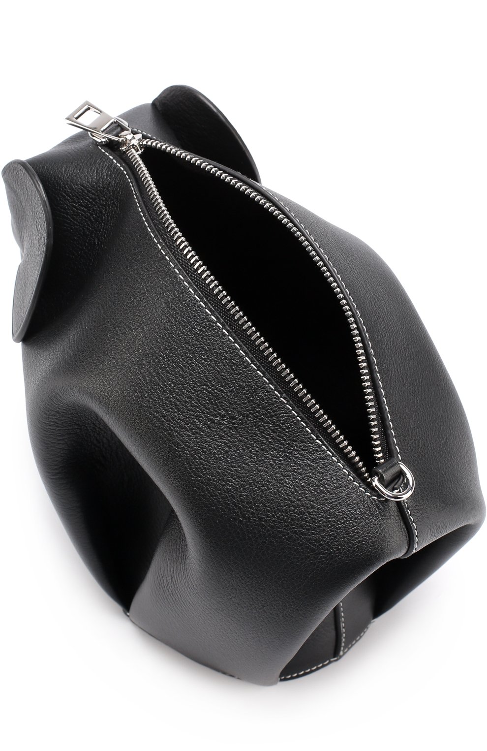 Сумка elephant LOEWE черного цвета по цене 72350 руб., арт. 199.30.M93, фото 4 Сумка elephant LOEWE, арт. 199.30.M93, фото 4
