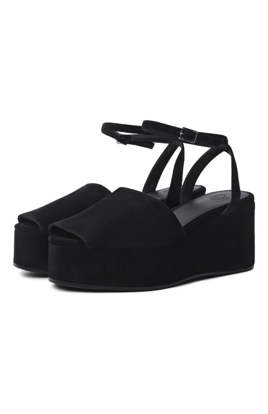 Замшевые босоножки Fonda 12 STOREEZ 139876 Чёрный 139876