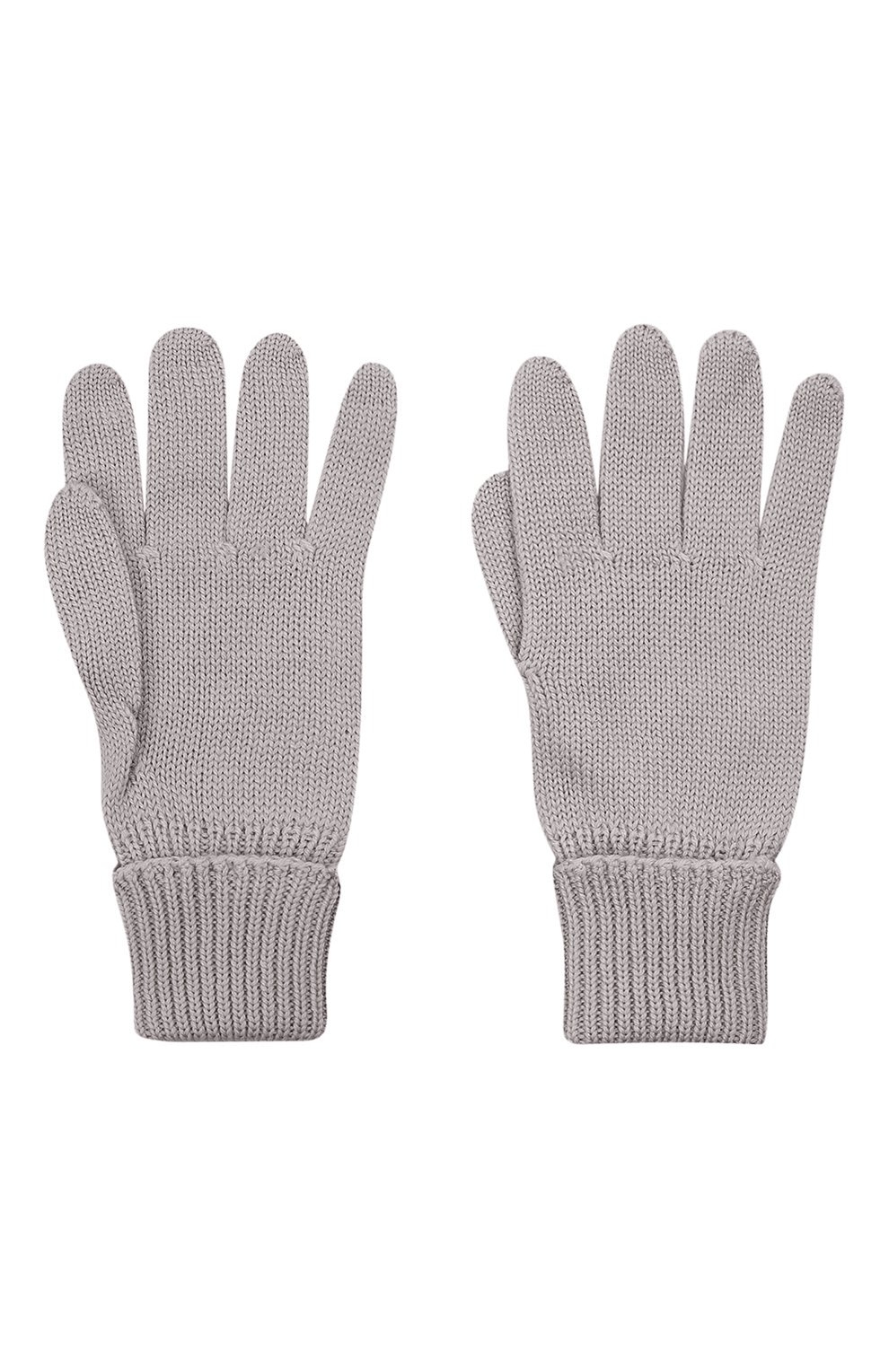 Шерстяные перчатки IL TRENINO серого цвета по цене 5705 руб., арт. 21 4056, фото 2 Шерстяные перчатки IL TRENINO, арт. 21 4056, фото 2