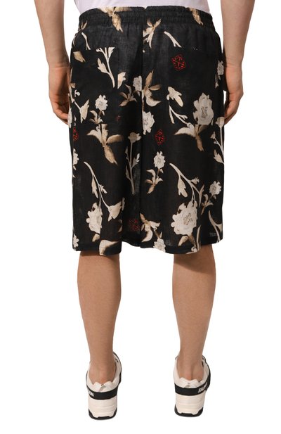 Льняные шорты OFF-WHITE, арт. 0MCB092F24FAB001, фото 4