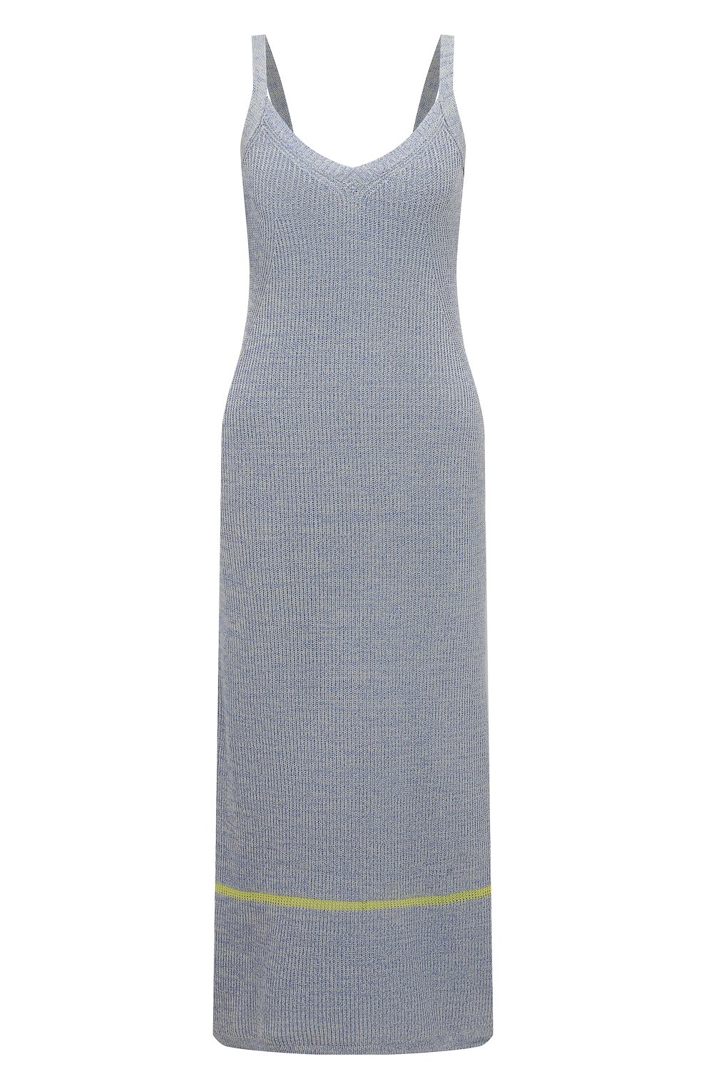 Хлопковое платье VIKA 2.0 голубого цвета по цене 27500 руб., арт. SS22-13114, фото 1 Хлопковое платье VIKA 2.0, арт. SS22-13114, фото 1