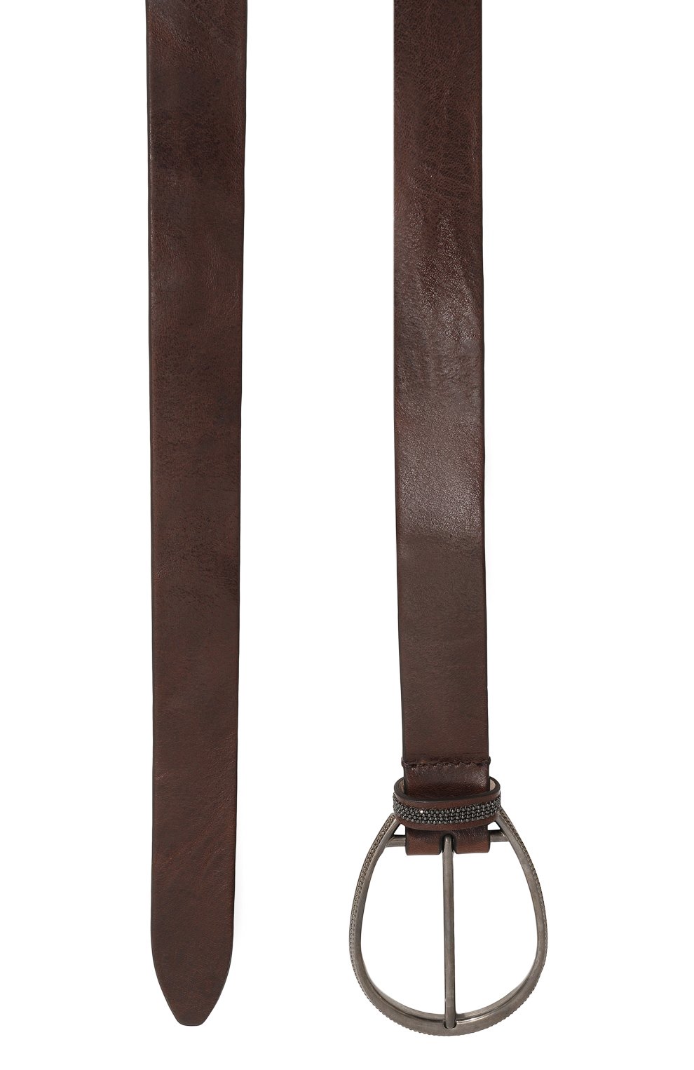 Кожаный ремень BRUNELLO CUCINELLI, арт. M0DAYC242P, фото 3