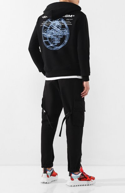 Хлопковое худи OFF-WHITE, арт. 0MBB034R20E300031088, фото 2