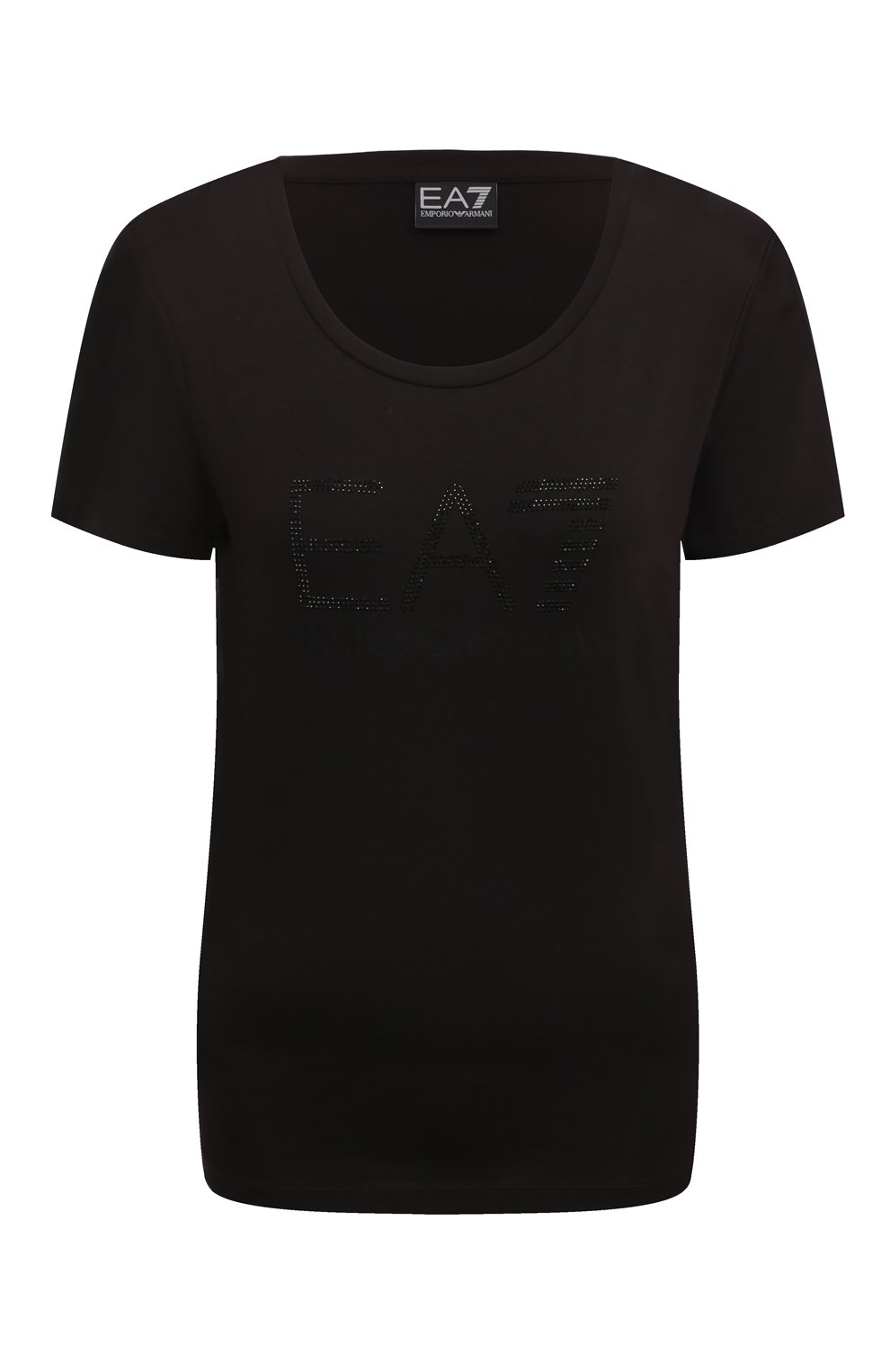 Хлопковая футболка EA7, арт. 6DTT14/TJQCZ, фото 1