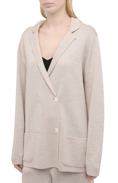 Шерстяной жакет THE ROW, арт. 5695Y476, фото 3