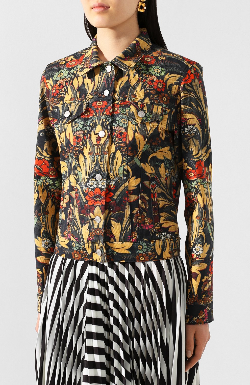 Джинсовая куртка DRIES VAN NOTEN, арт. 201-10568-9426, фото 3