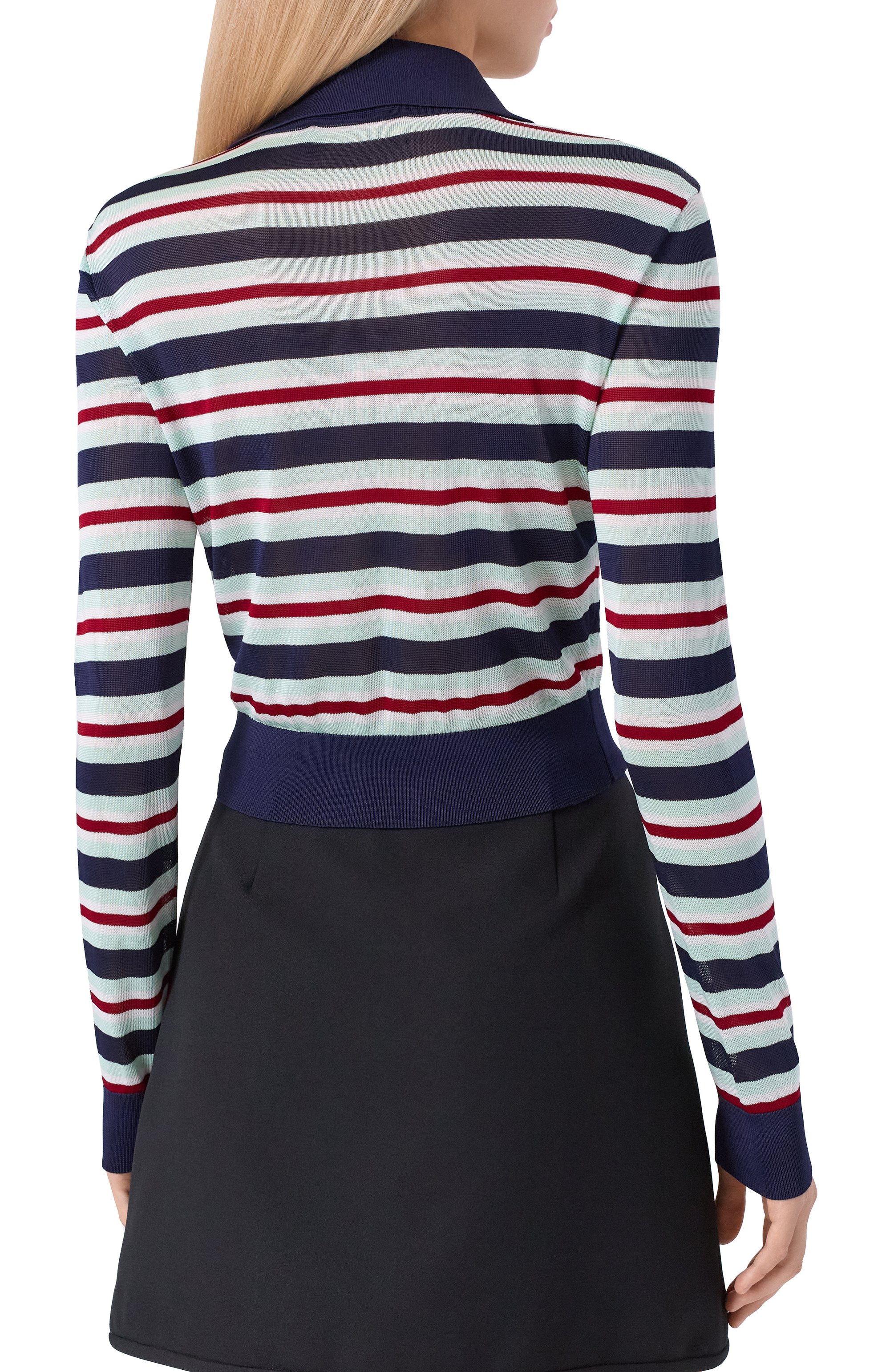 Кардиган из вискозы SELF-PORTRAIT, арт. PF25050TBL, фото 4