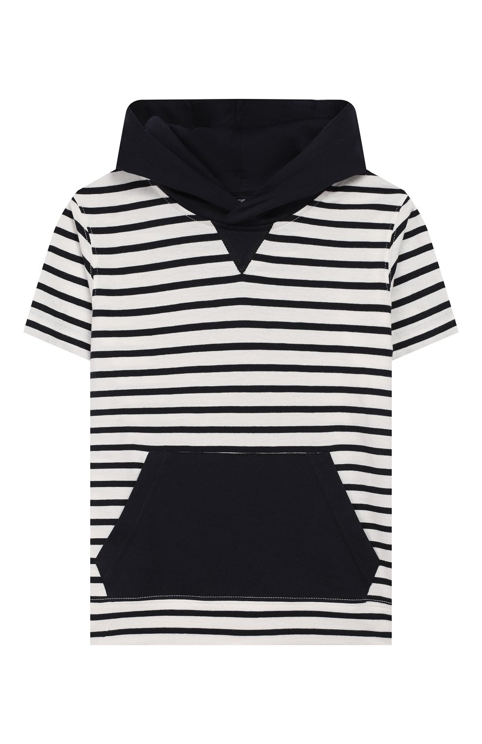 Хлопковая футболка с капюшоном BRUNELLO CUCINELLI, арт. BQ819T160C, фото 1