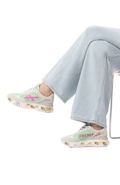 Текстильные кроссовки moe run-d PREMIATA, арт. M0ERUND/VAR6339, фото 3