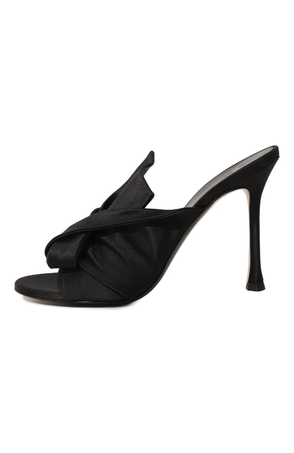 Текстильные мюли N21, арт. 23ECSXNV15221/B0W, фото 4