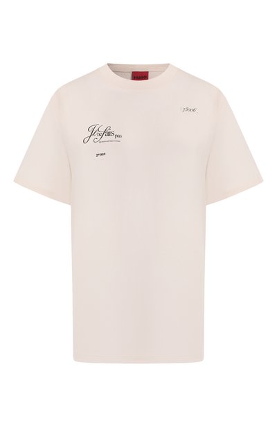 Женская хлопковая футболка HUGO, арт. 50545551