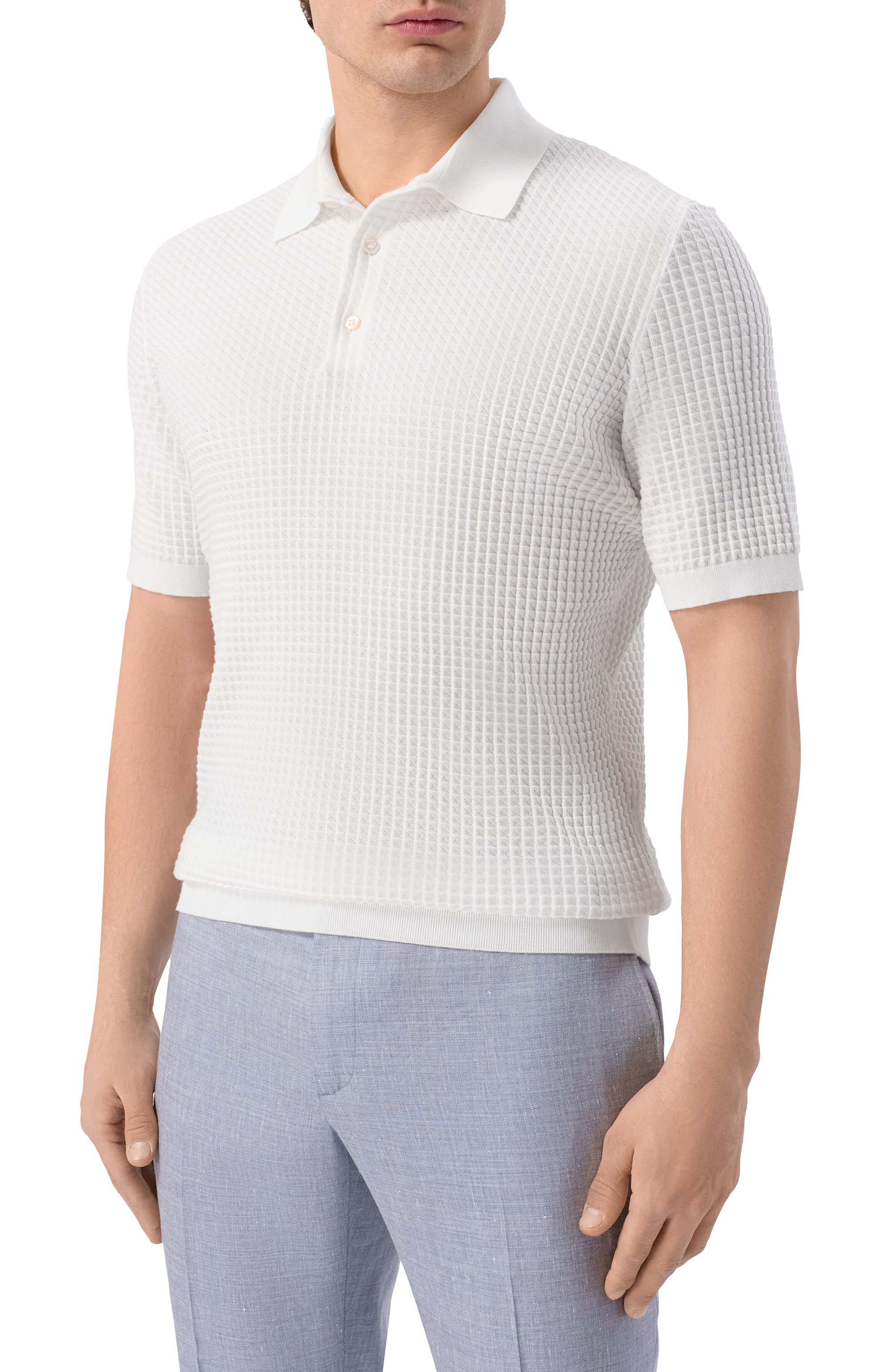 Хлопковое поло STEFANO RICCI, арт. K818118P13/F26284, фото 3