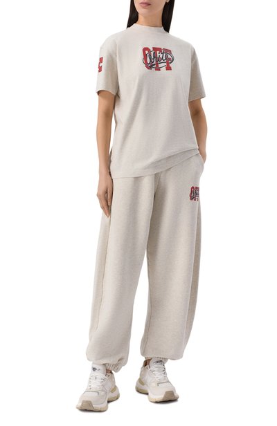 Хлопковая футболка OFF-WHITE, арт. 2FA00587T, фото 2