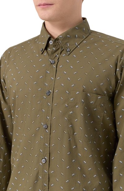 Хлопковая рубашка BOSS ORANGE, арт. 50543513, фото 5