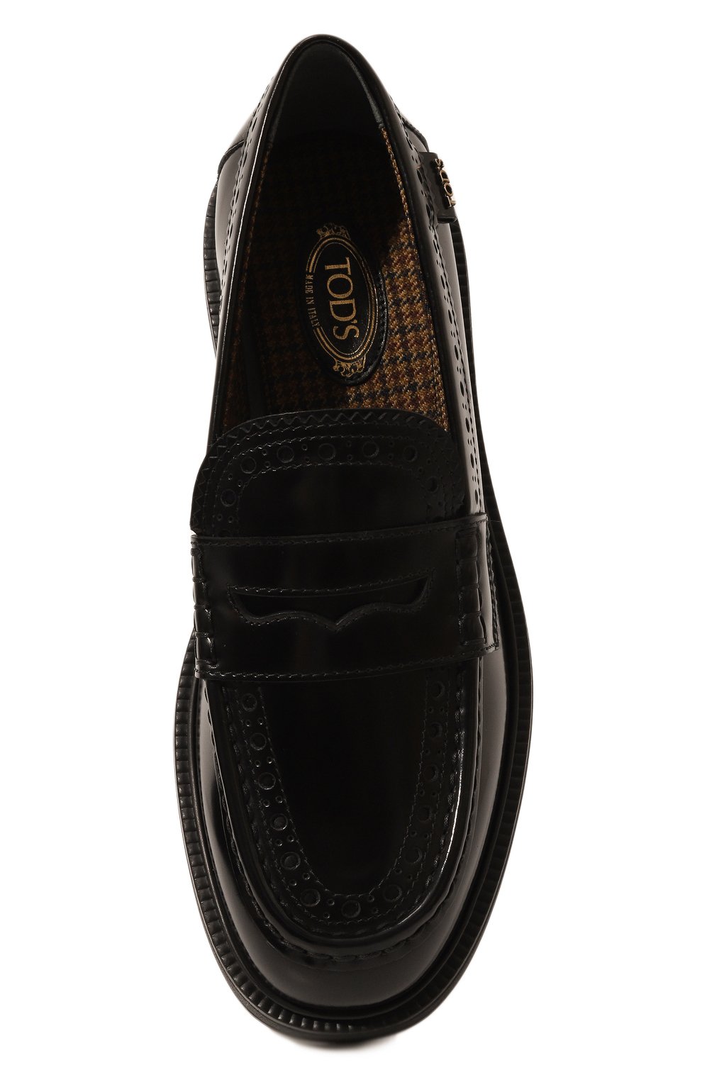 Кожаные пенни-лоферы TOD’S, арт. XXW20L0IM50/SHA, фото 6