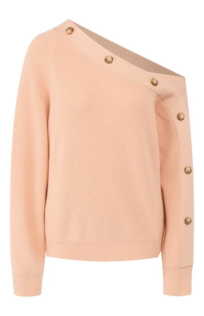 Женский свитер NANUSHKA, арт. CAMERIN_APRIC0T_CASHMERE BLEND RIB