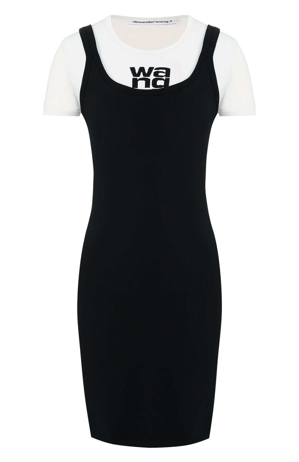 Платье ALEXANDERWANG.T черного цвета по цене 39950 руб., арт. 4KC2196013, фото 1 Платье ALEXANDERWANG.T, арт. 4KC2196013, фото 1