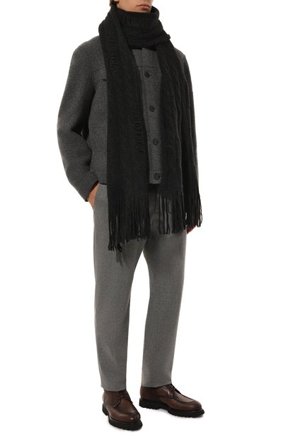 Шерстяной шарф ISABEL BENENATO, арт. UK08F24, фото 3