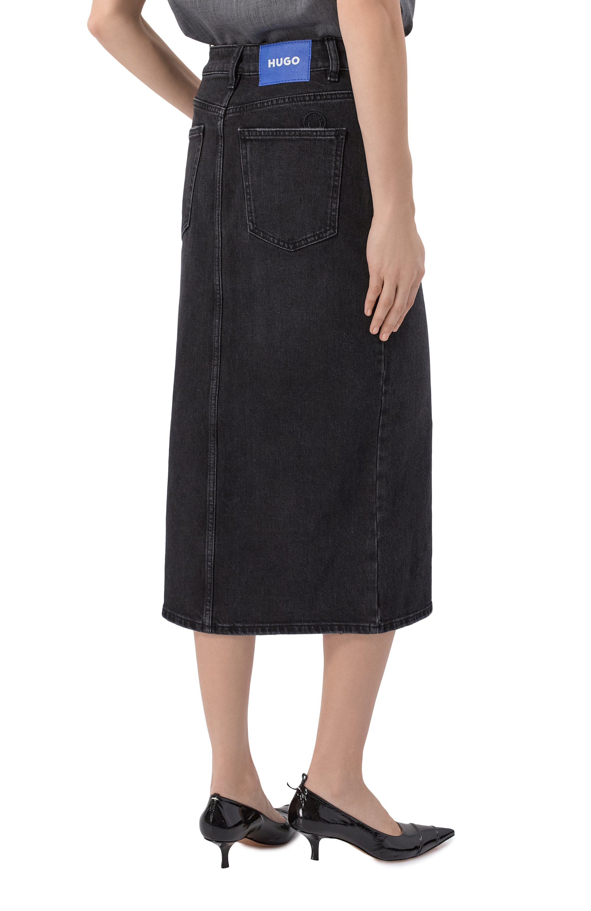 Джинсовая юбка HUGO BLUE, арт. 50546327, фото 4