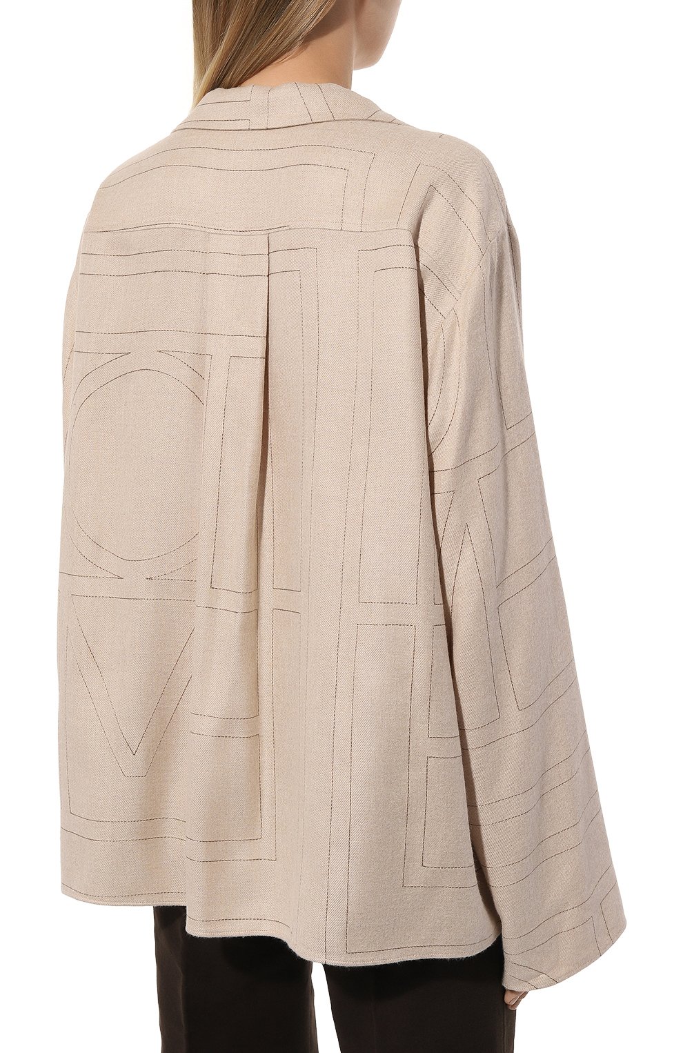 Блузка TOTEME, арт. 241-WRT976-FB0080, фото 4