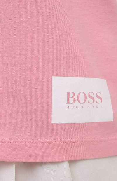 Хлопковая футболка BOSS, арт. 50454553, фото 5