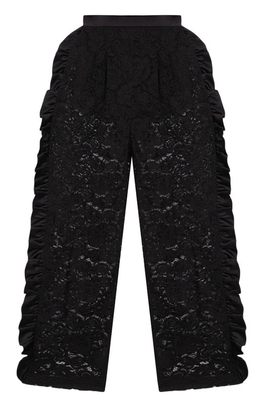 

Брюки из вискозы и хлопка Rodarte, Чёрный
