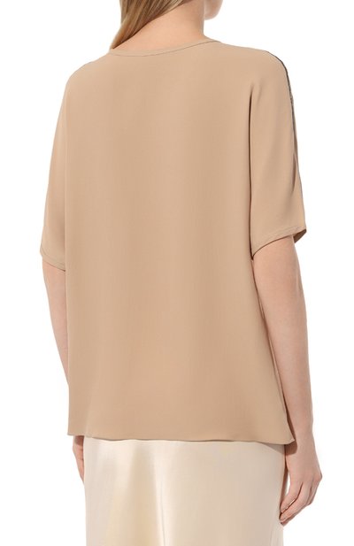 Шелковая блузка FREEAGE, арт. WS24.BL008.6001.102, фото 4