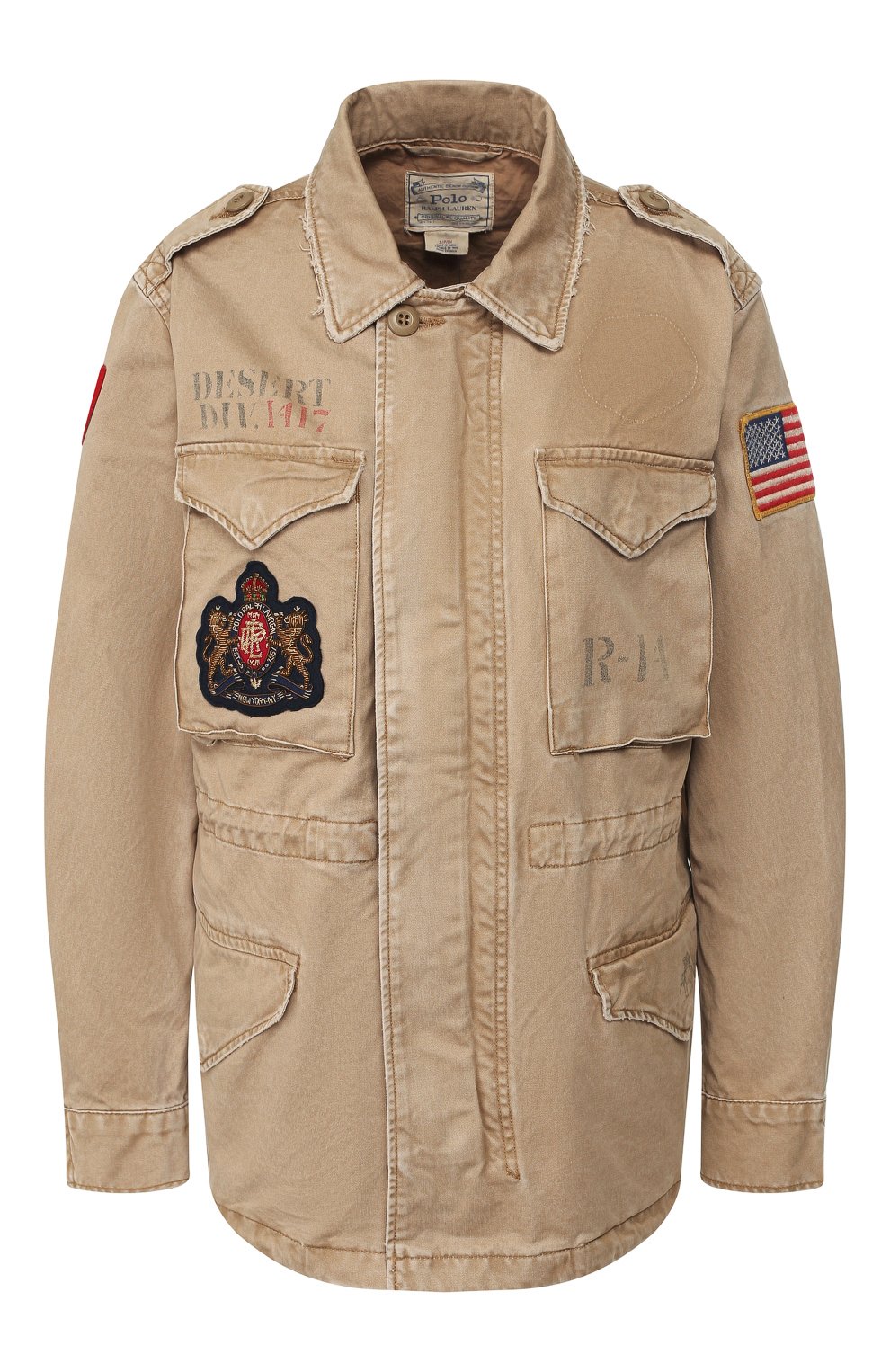 Хлопковая куртка POLO RALPH LAUREN, арт. 211780772, фото 1